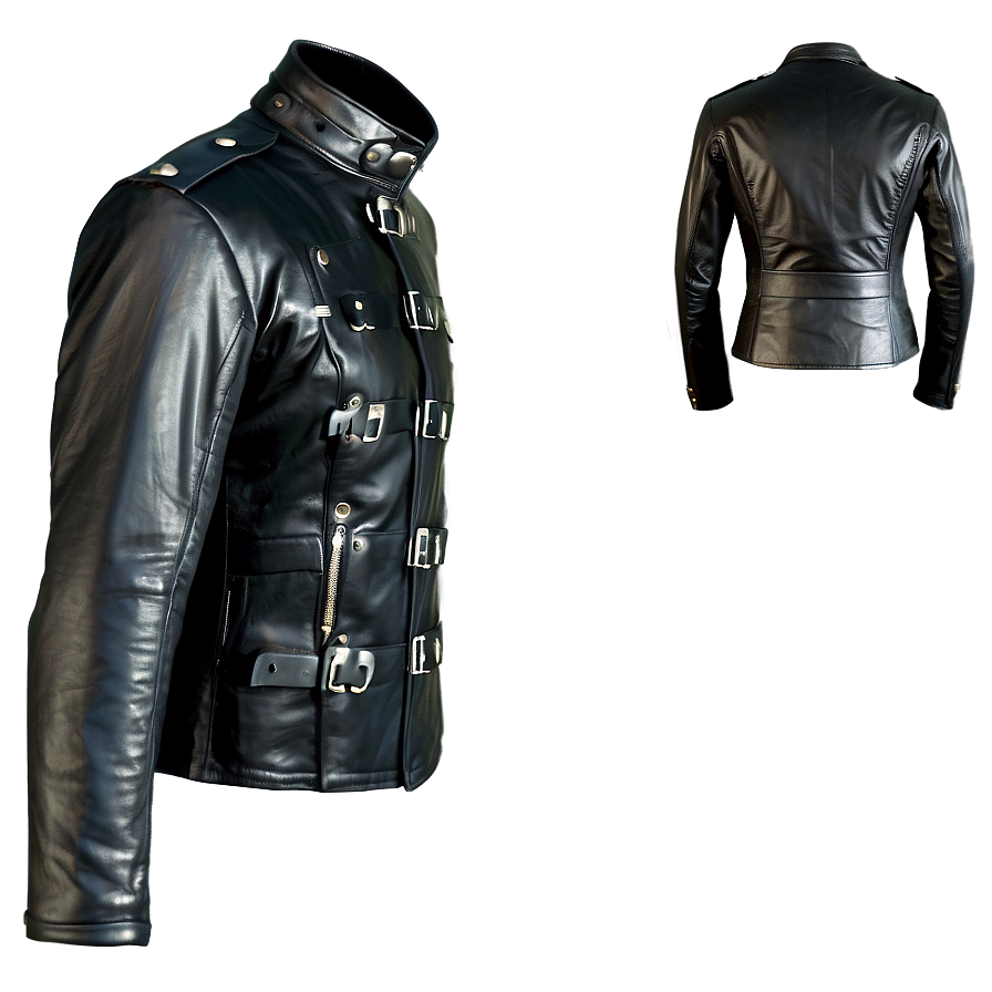 Leather Straight Jacket Png Gem45 PNG