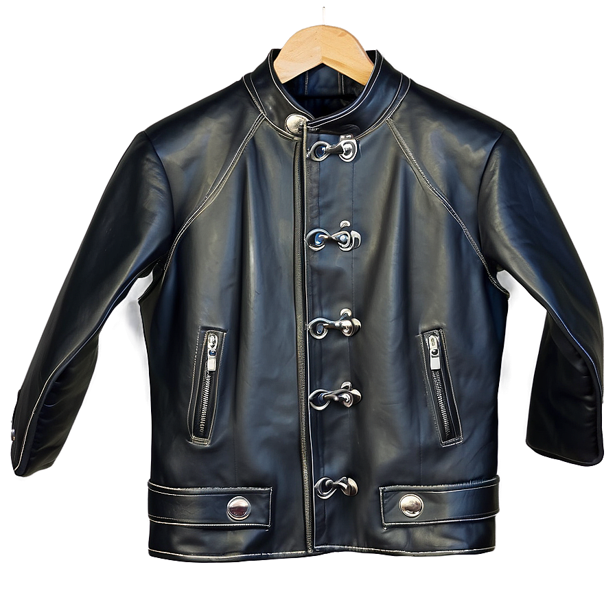 Leather Straight Jacket Png Vlu88 PNG