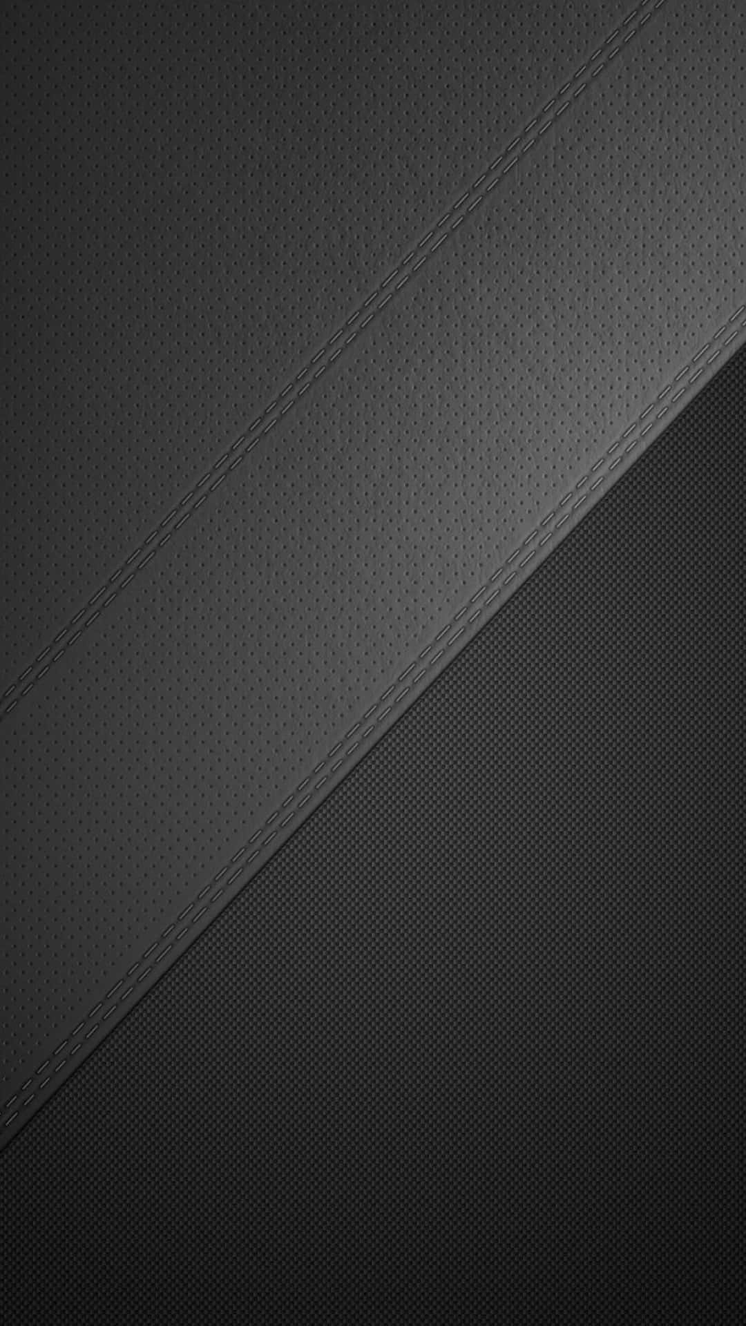 Luxurious Gray and Black Leather Texture Wallpaper