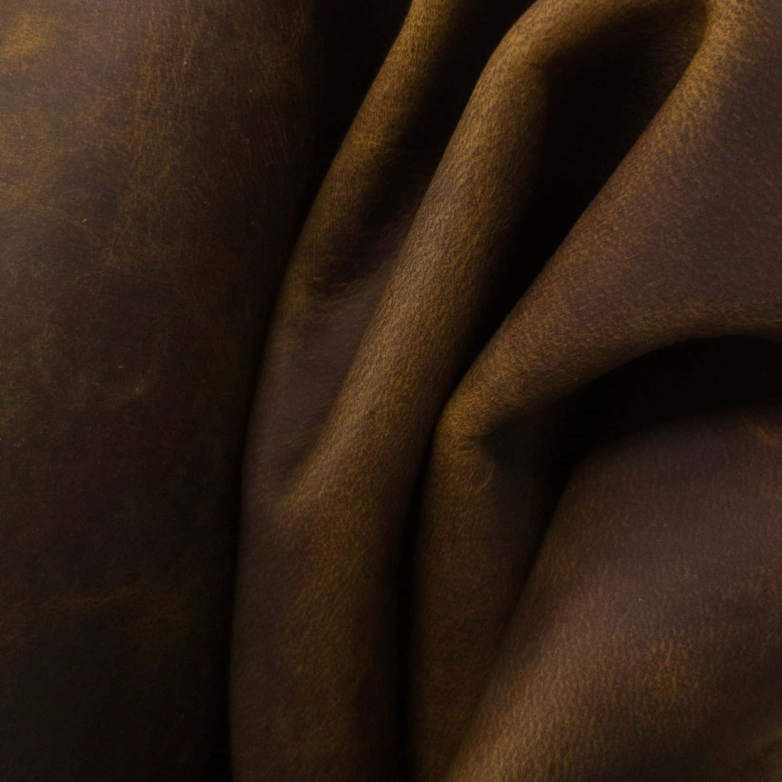 Brown Leather Texture Folded Picture