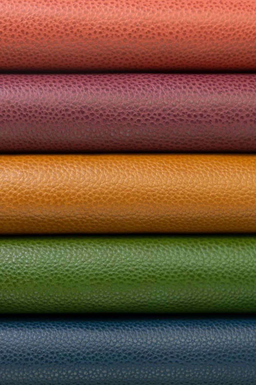 Rainbow Color Leather Texture Picture