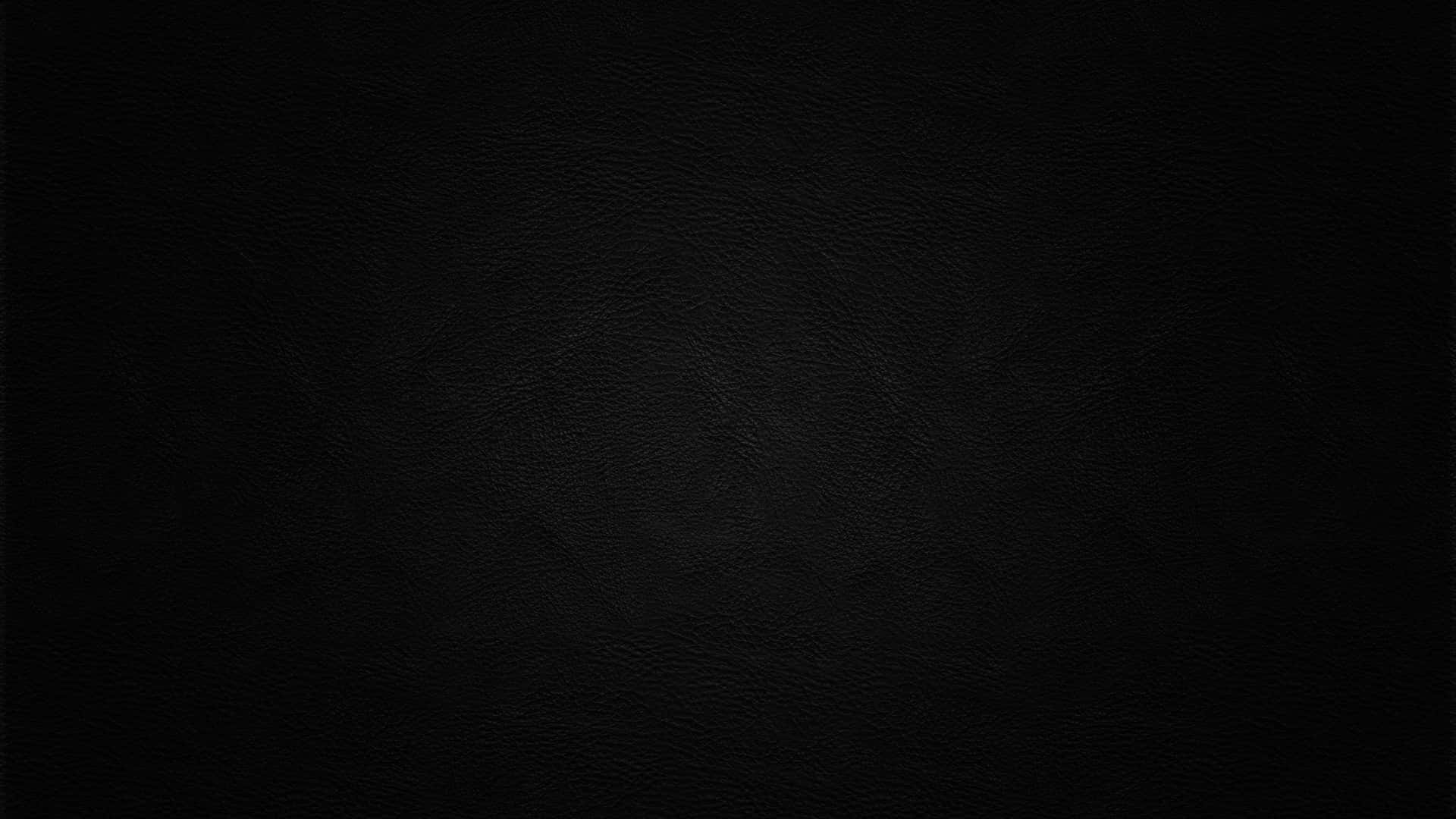 Leather Texture Smooth Black Wallpaper