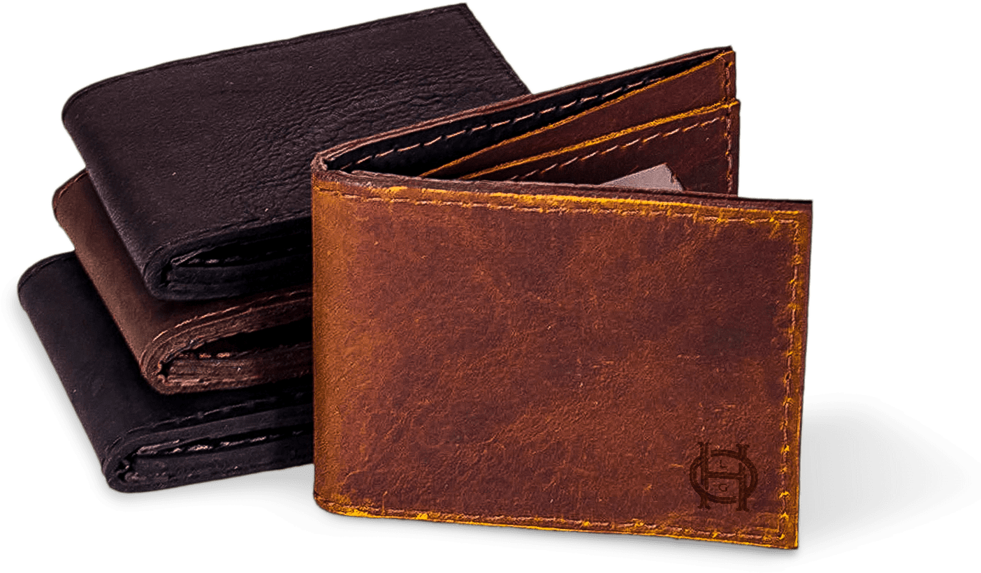 Download Leather Wallets Stacked | Wallpapers.com