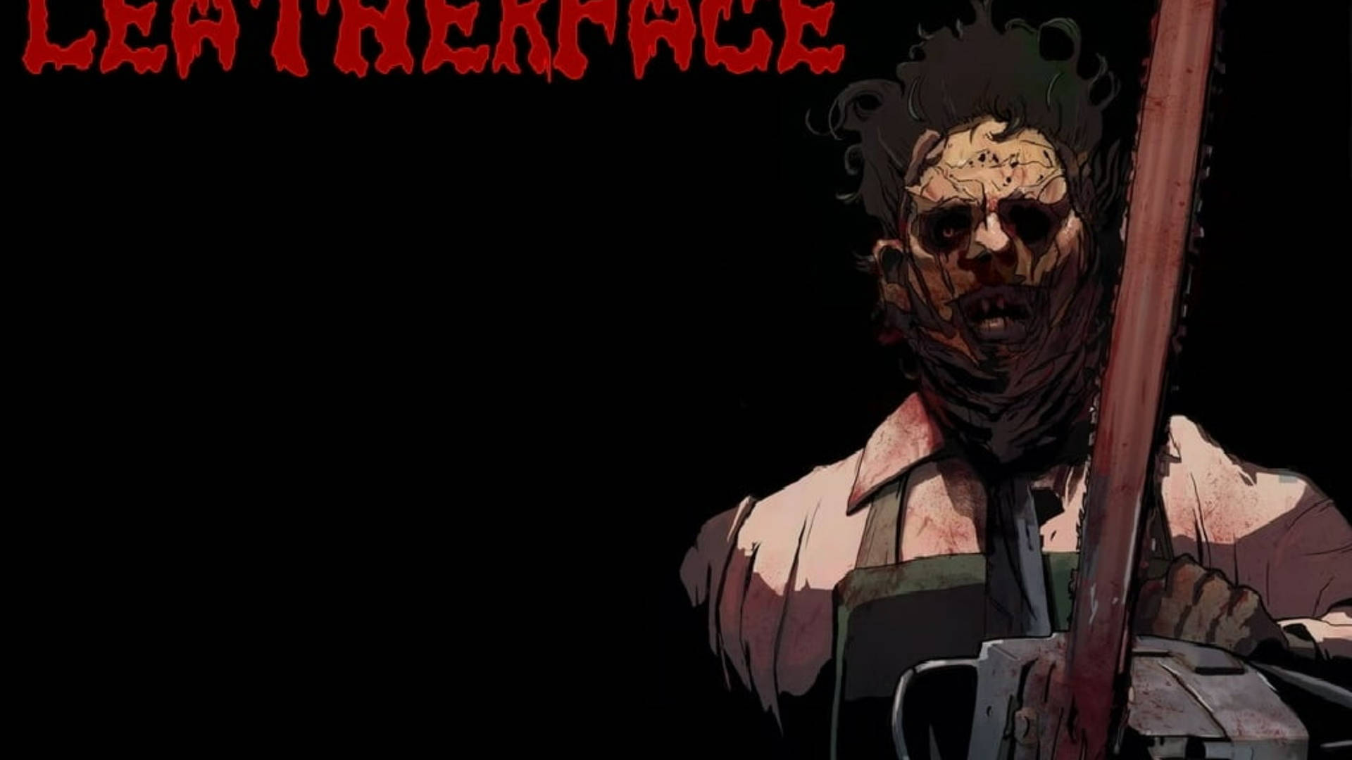Leatherface With Chainsaw Wallpaper