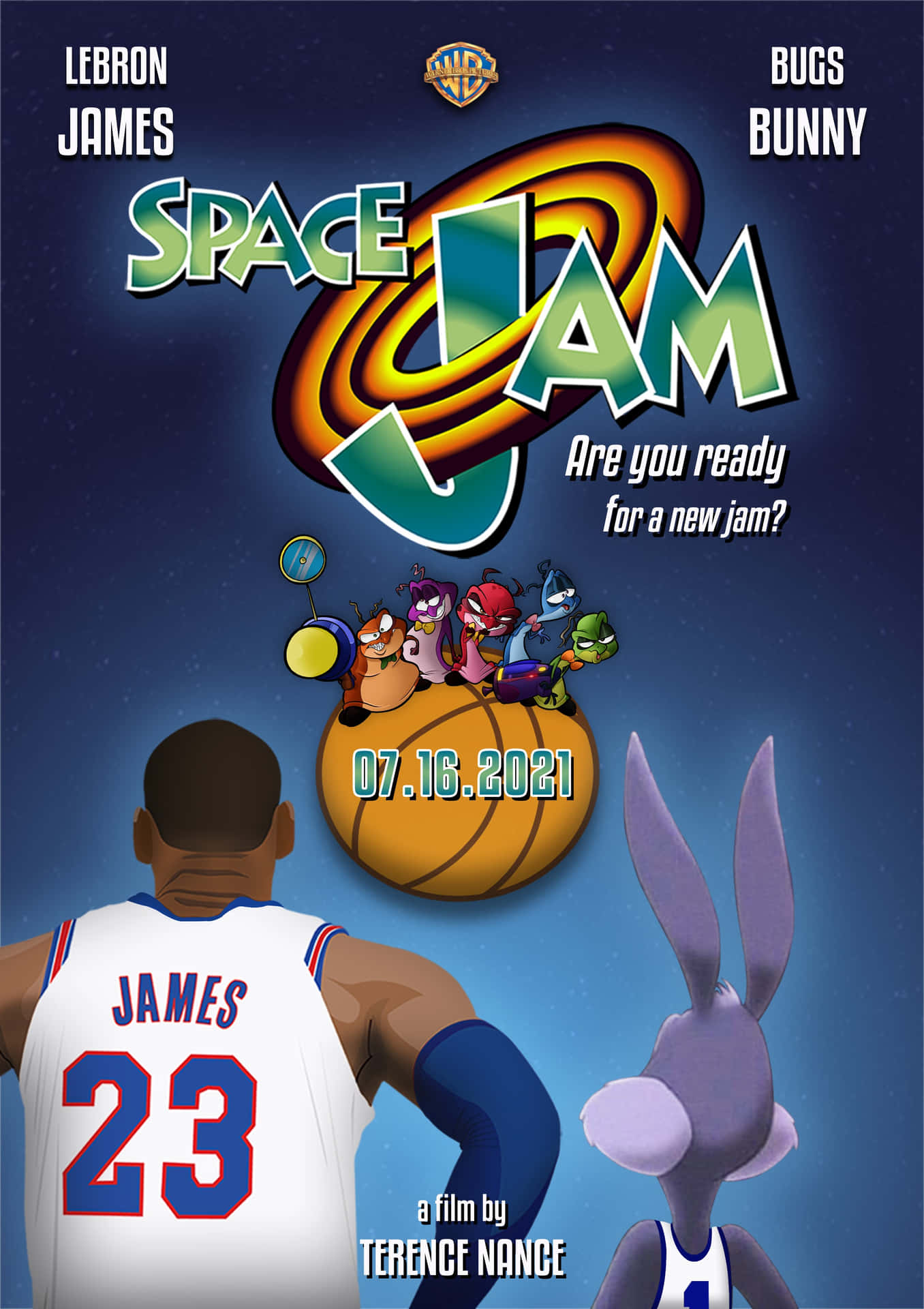 Lebron James And The Tune Squad In Space Jam A New Legacy. Wallpaper