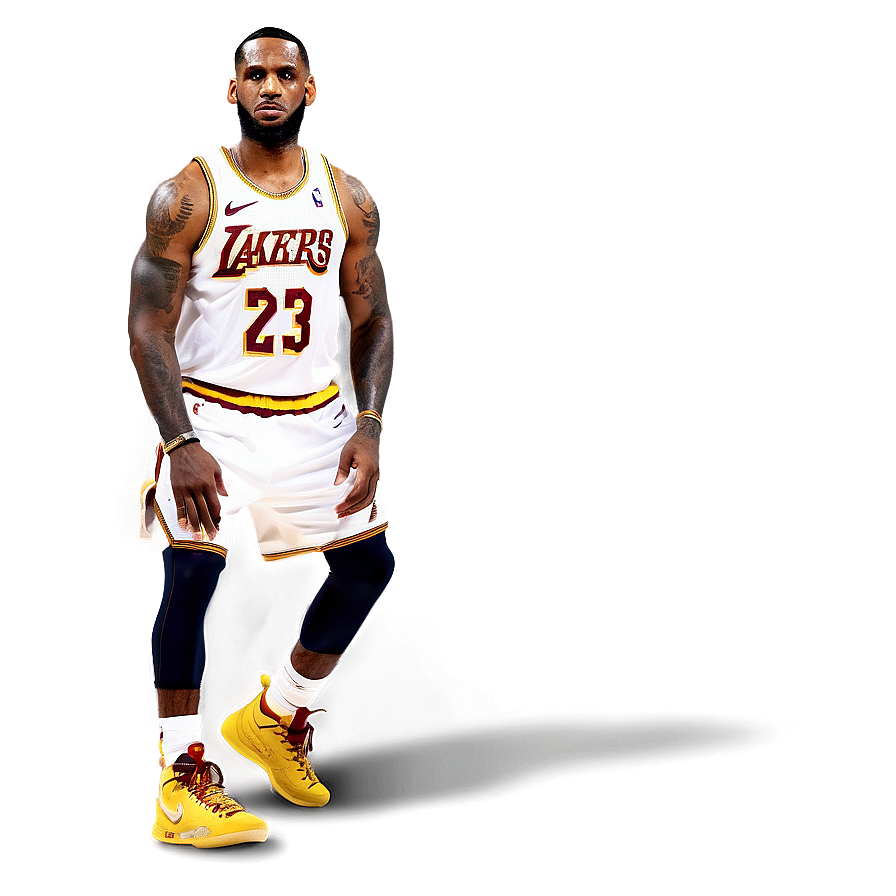 Download Lebron James Defensive Stance Png 29 | Wallpapers.com