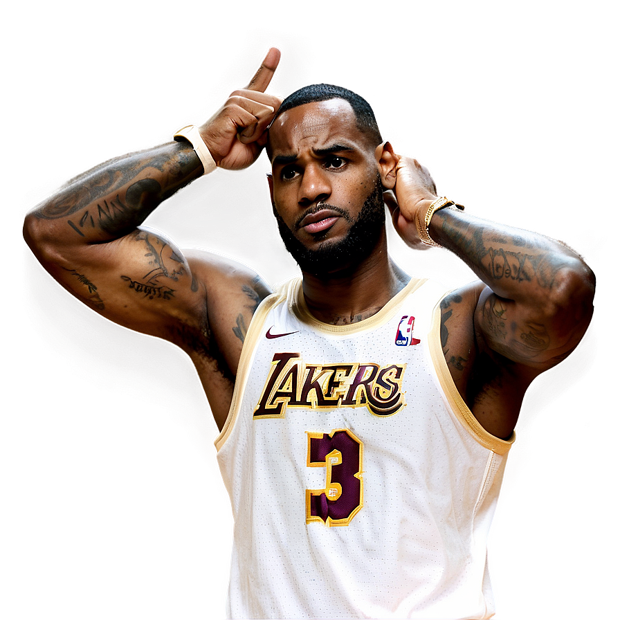 Lebron James First Championship Win Png 05232024 PNG