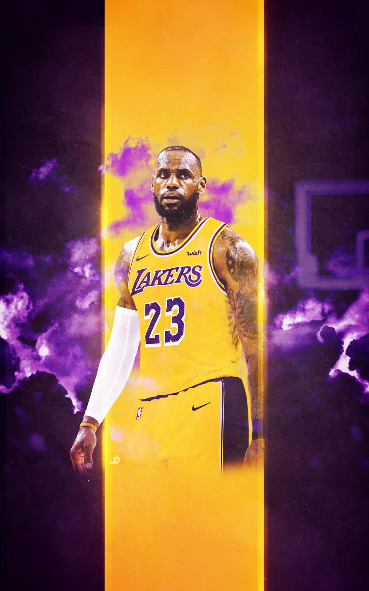 Lebron James breaking barriers with his newly released iPhone Wallpaper