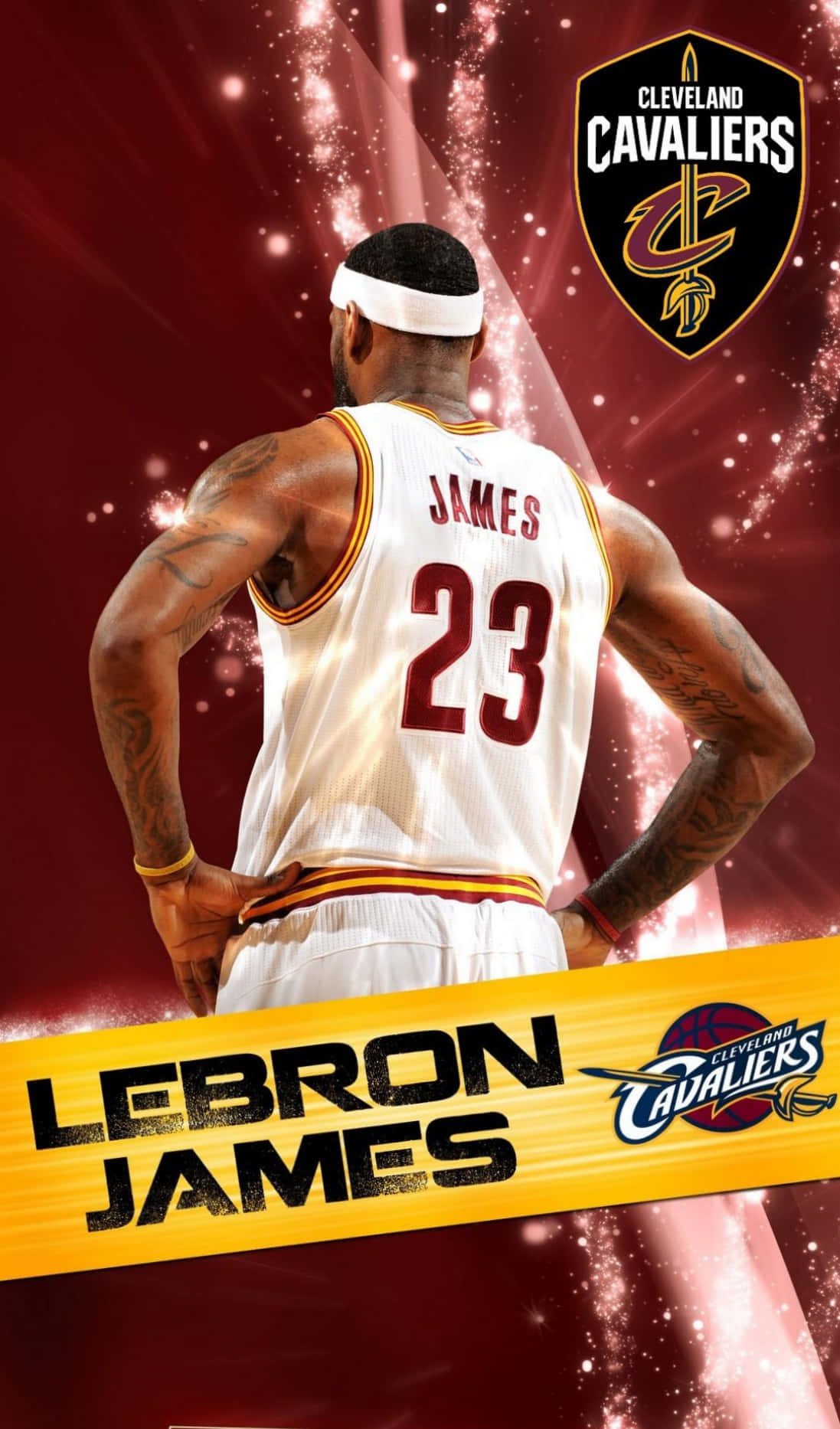 Lebron James, NBA Superstjerne og Tech Trendsetter Wallpaper