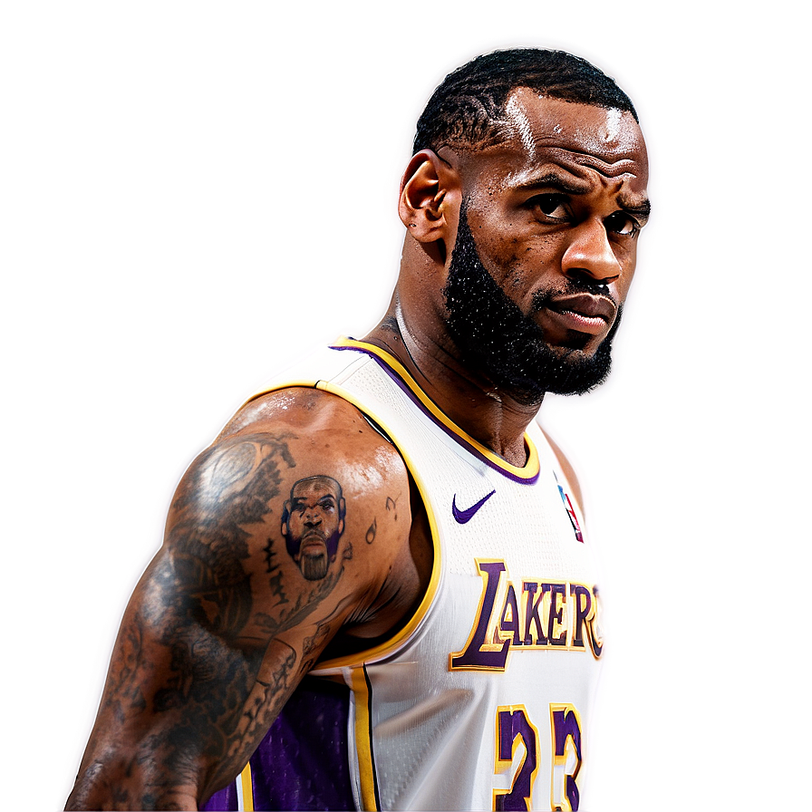 Download Lebron James Lakers Debut Png 69 | Wallpapers.com