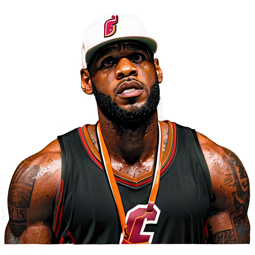 Lebron James Miami Heat Era Png 05232024 PNG