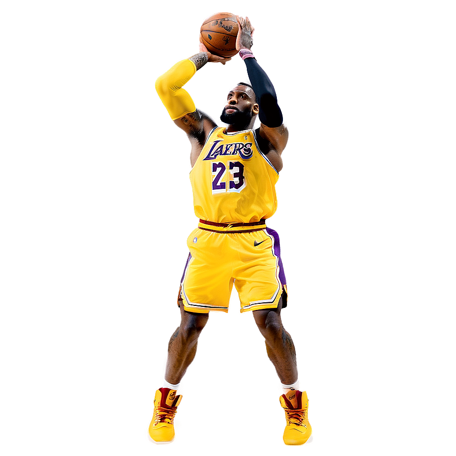 Download Lebron James Powerful Block Png 67 | Wallpapers.com