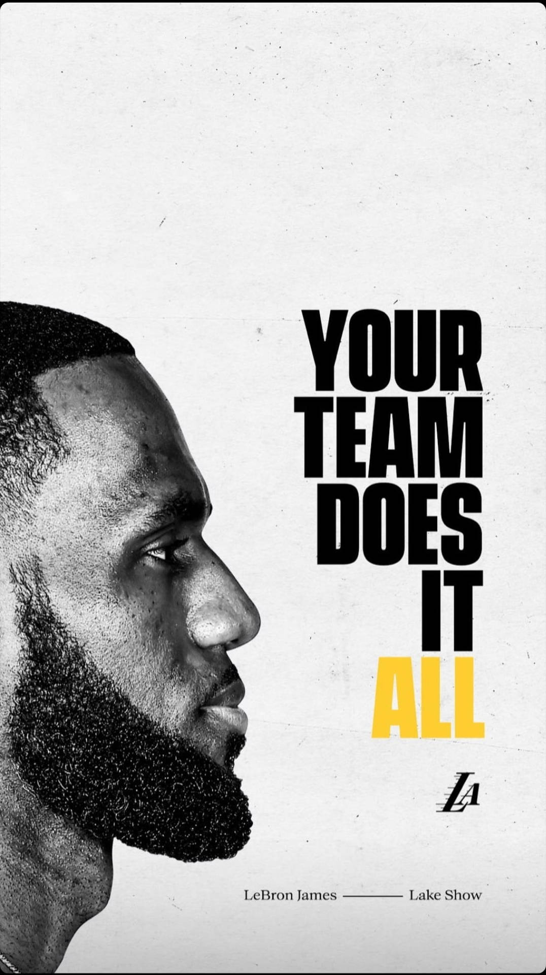 Lebron James Quote Your Team Does It All Wallpaper