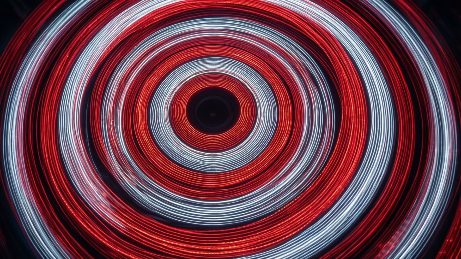 LED concentrische cirkels Achtergronden