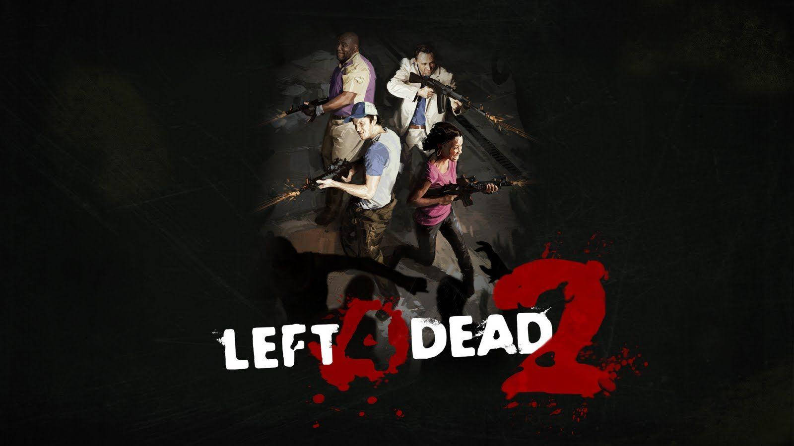 "Survivors Ready for Post-Apocalyptic Challenge in Left 4 Dead 2" Wallpaper