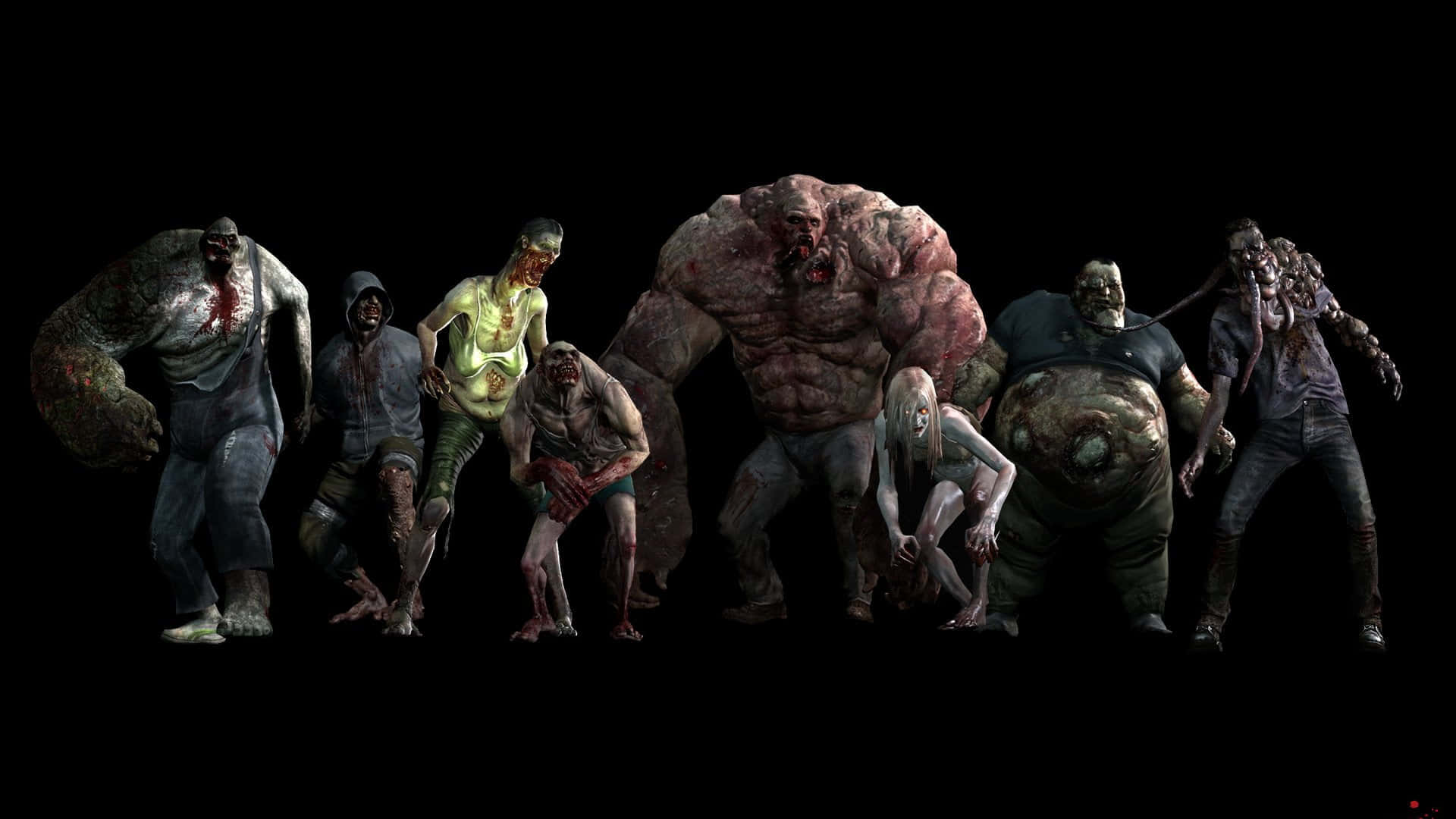 The Left 4 Dead Squad in Action Wallpaper