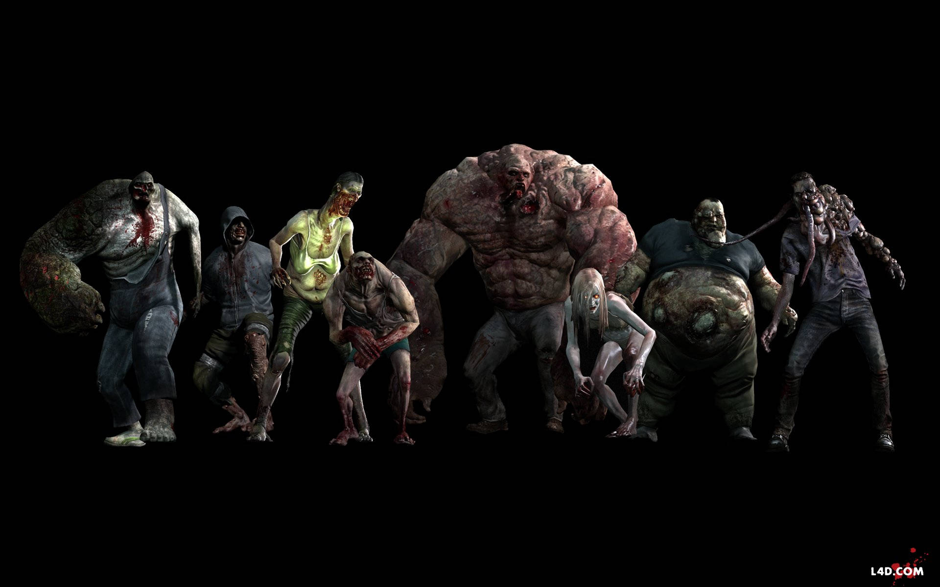 Left 4 Dead: The Infected Characters
