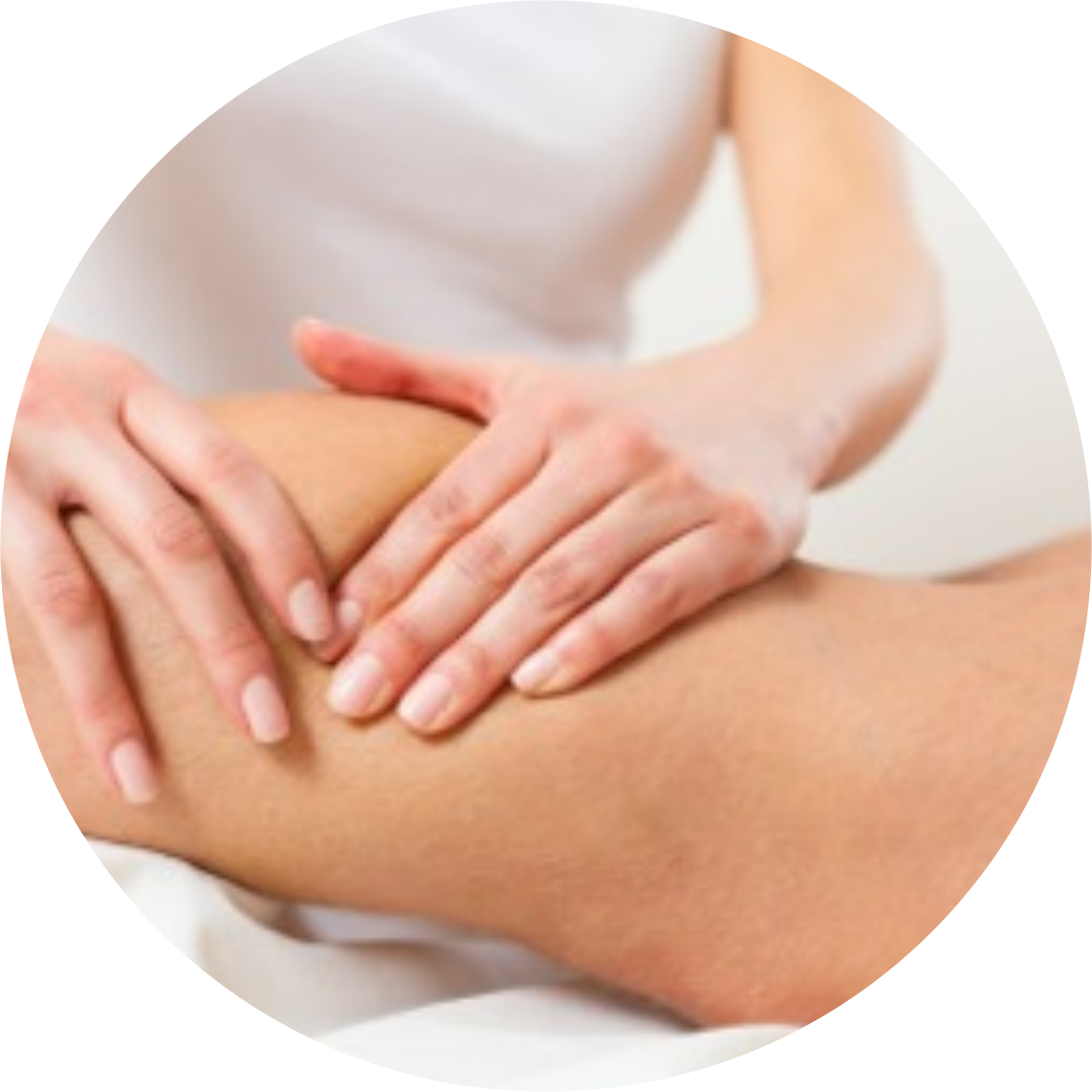 Leg Massage Therapy Session PNG