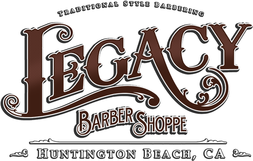 Legacy Barber Shoppe Signage PNG