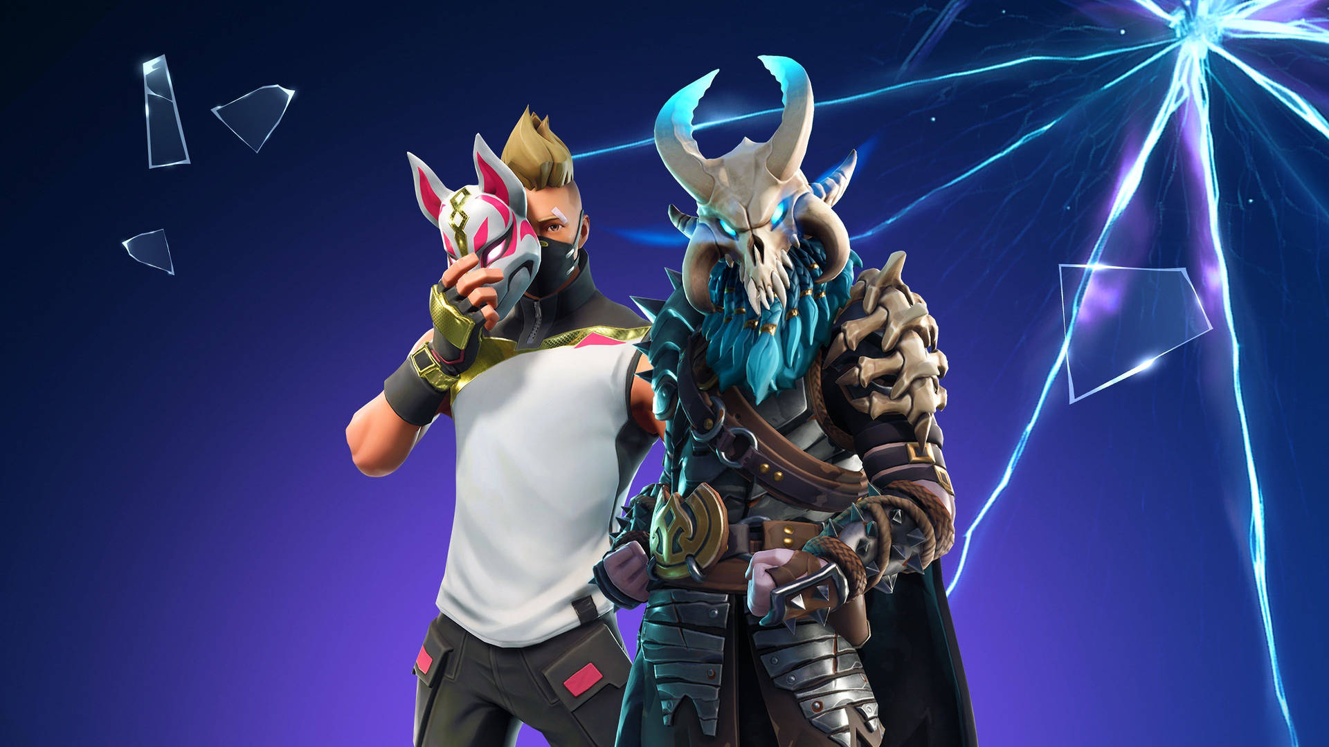 Legais Fortnite Drift E Ragnarok Papel de Parede