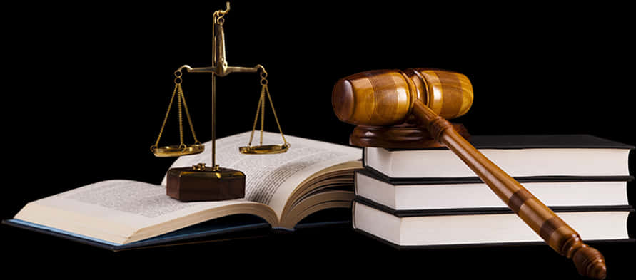 Legal Symbols Gaveland Scalesof Justice PNG