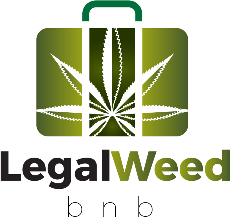 Legal Weed Suitcase Logo PNG