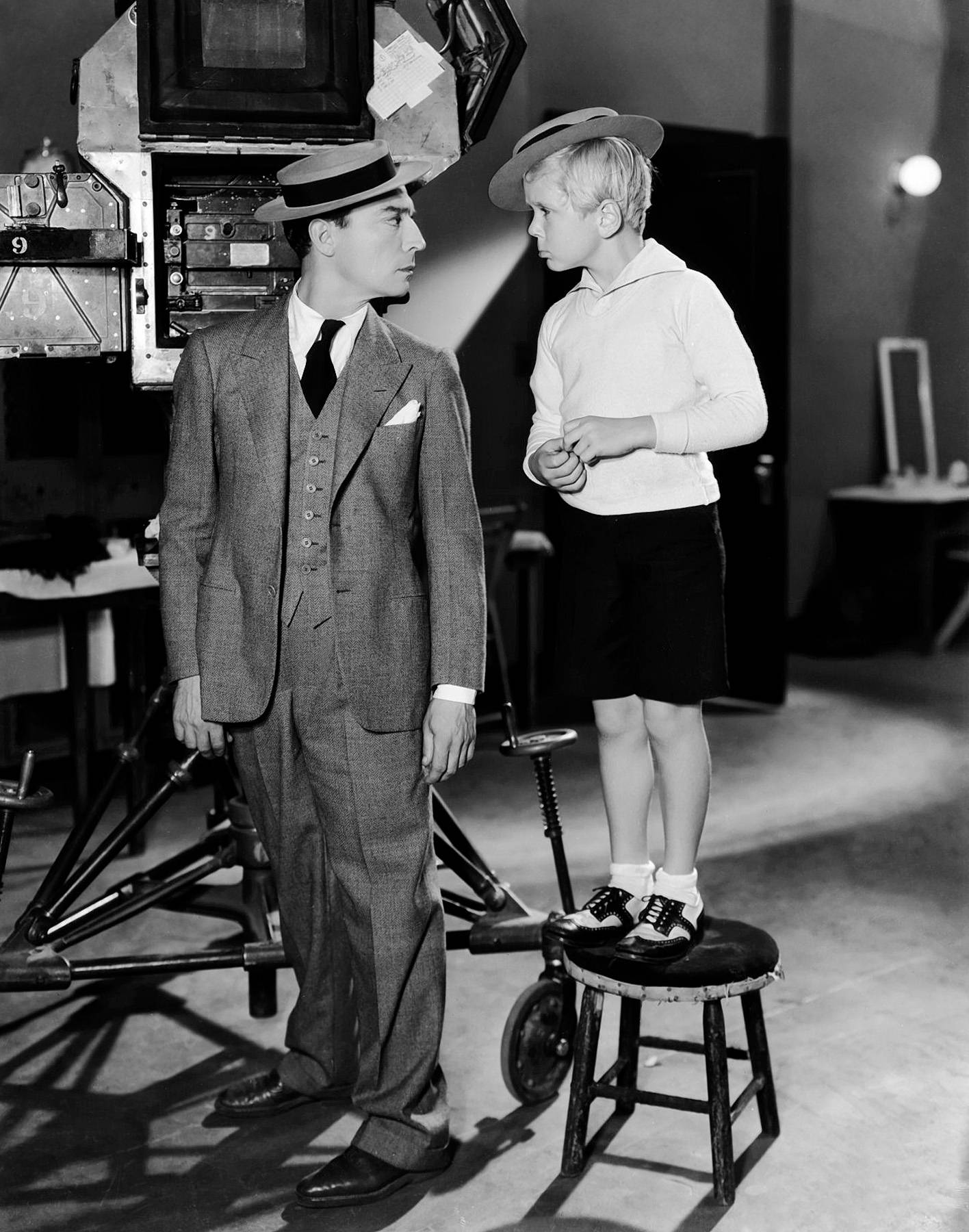 Iprimi Giorni Di Un Attore Leggendario, Buster Keaton. Sfondo