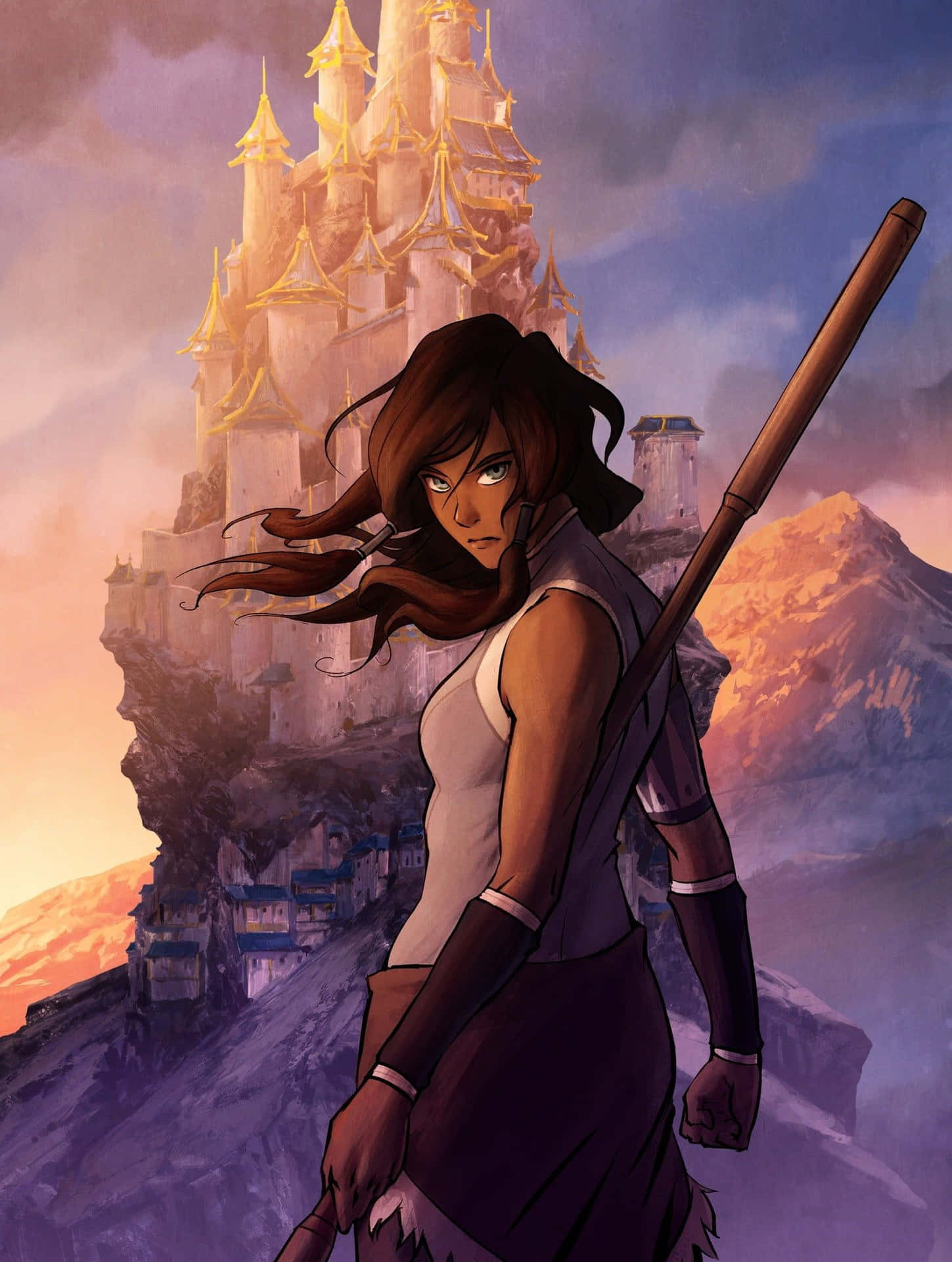 Korra is Ready to Take on Her New Quest Wallpaper