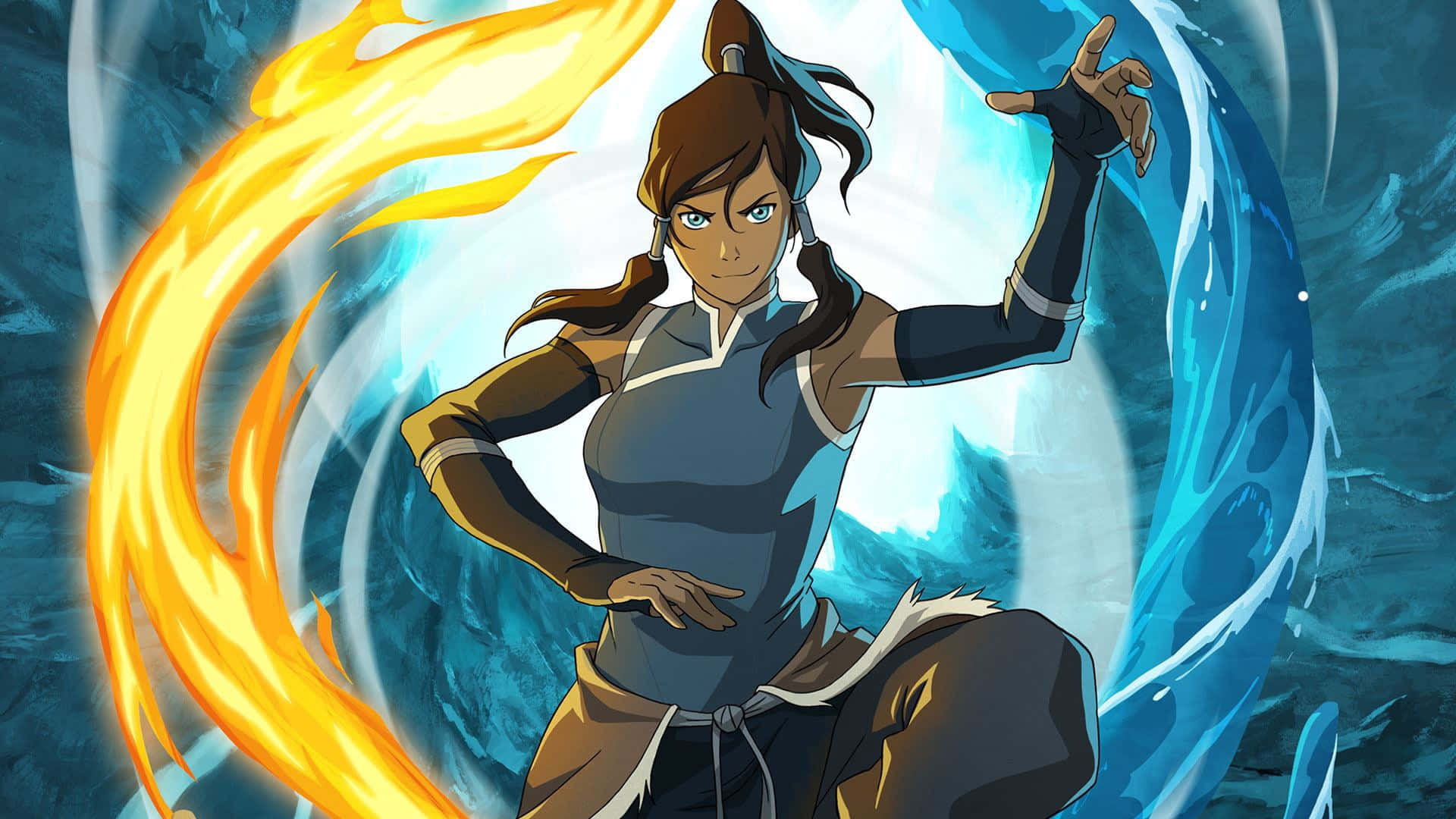 Powerful Protagonist Korra - Legend Of Korra Wallpaper