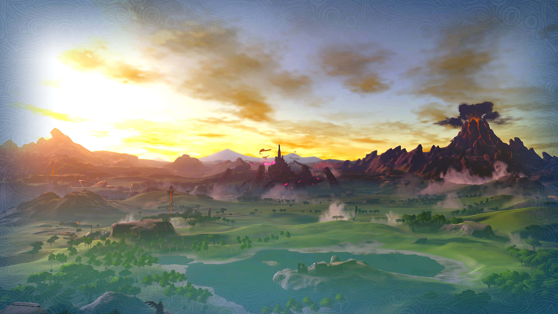 Linkbegiver Sig Ud På En Livsforandrende Rejse I Legend Of Zelda.