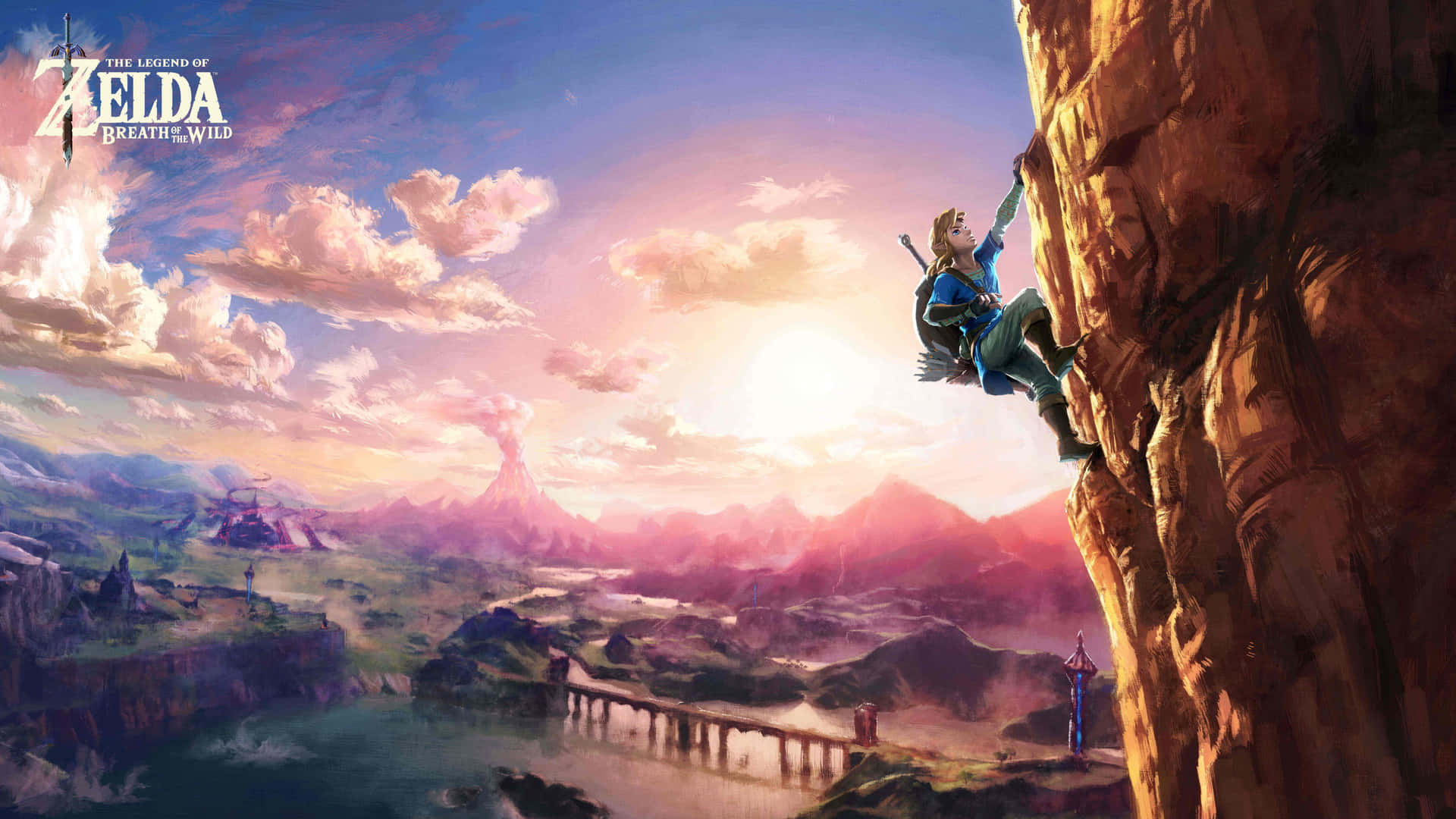 Explore the world of Hyrule in the Legend Of Zelda