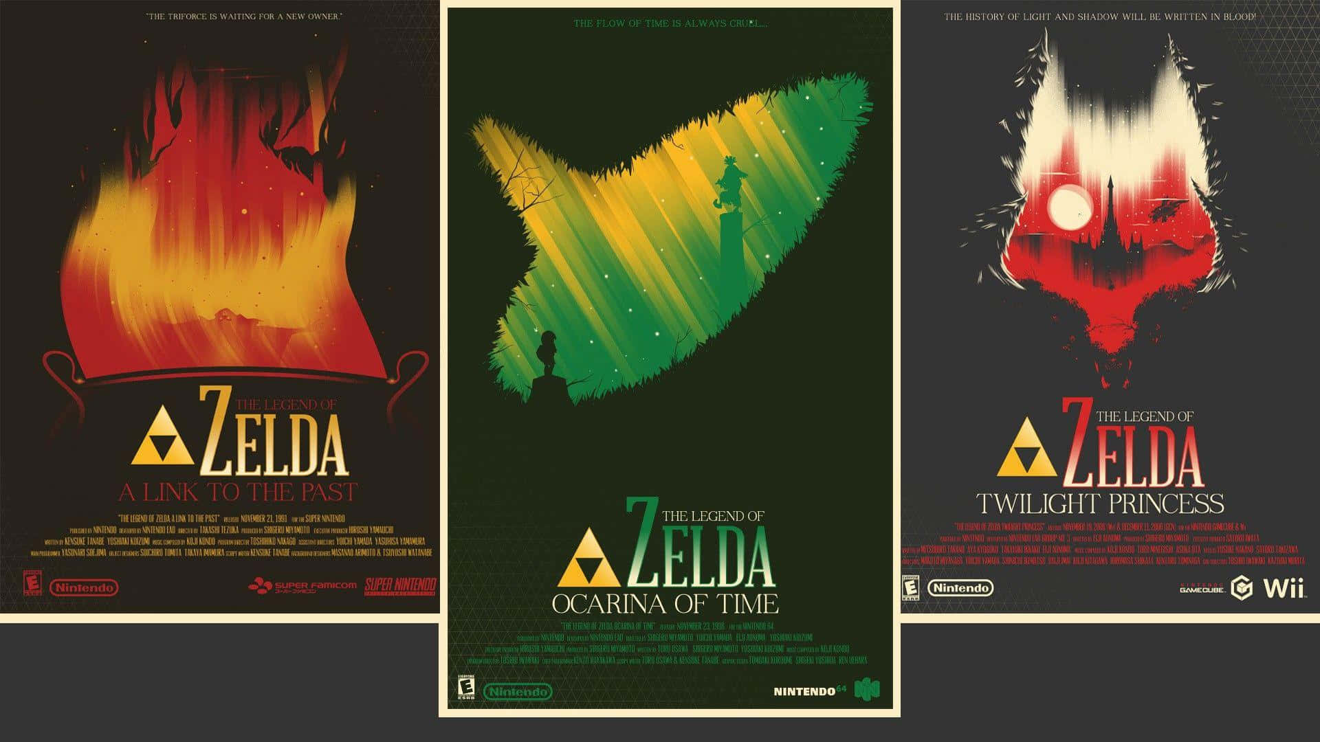 Adéntrateen Un Mundo Inmersivo De Aventura Con The Legend Of Zelda: Twilight Princess. Fondo de pantalla