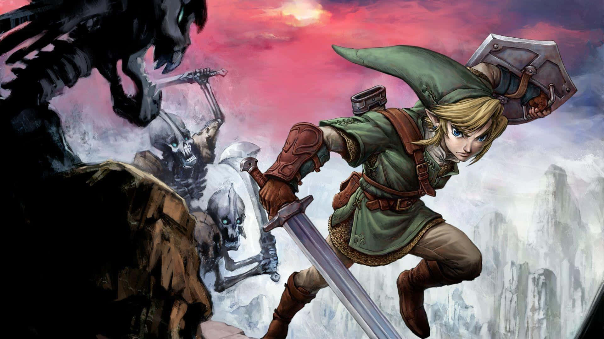 Enter The Magical World Of Zelda Twilight Princess Wallpaper