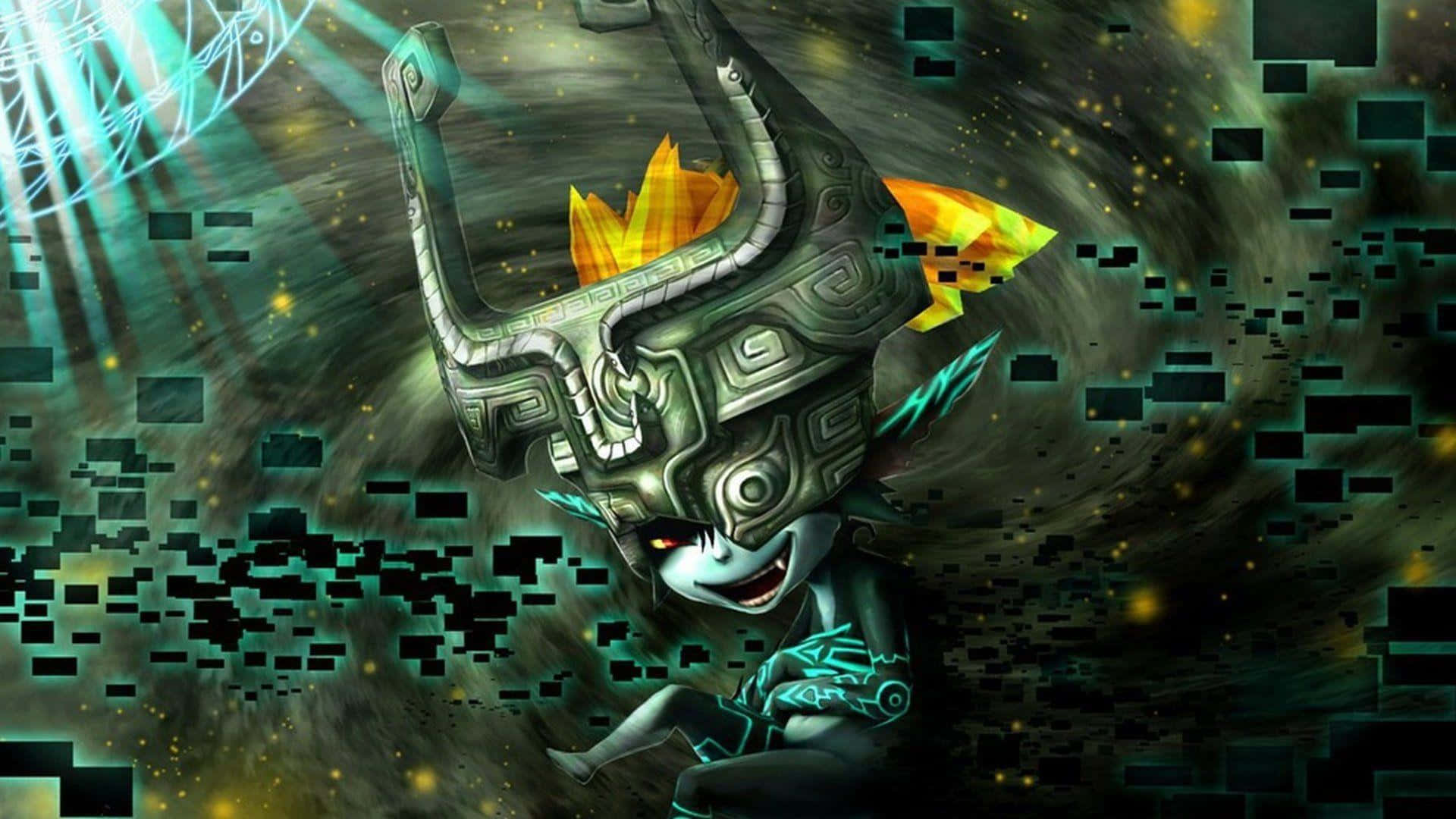 Link og Epona fra fantasy-spillet: Legenden om Zelda: Twilight Princess Wallpaper