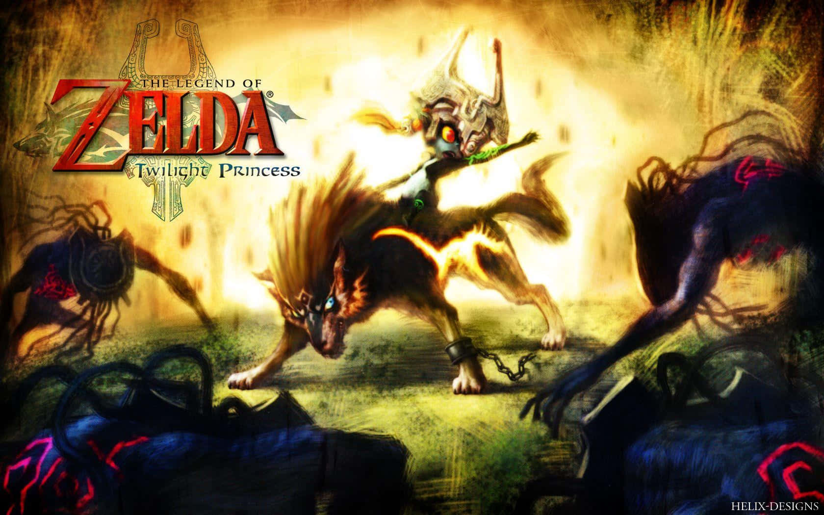 Episkaäventyr Väntar I Legend Of Zelda Twilight Princess. Wallpaper