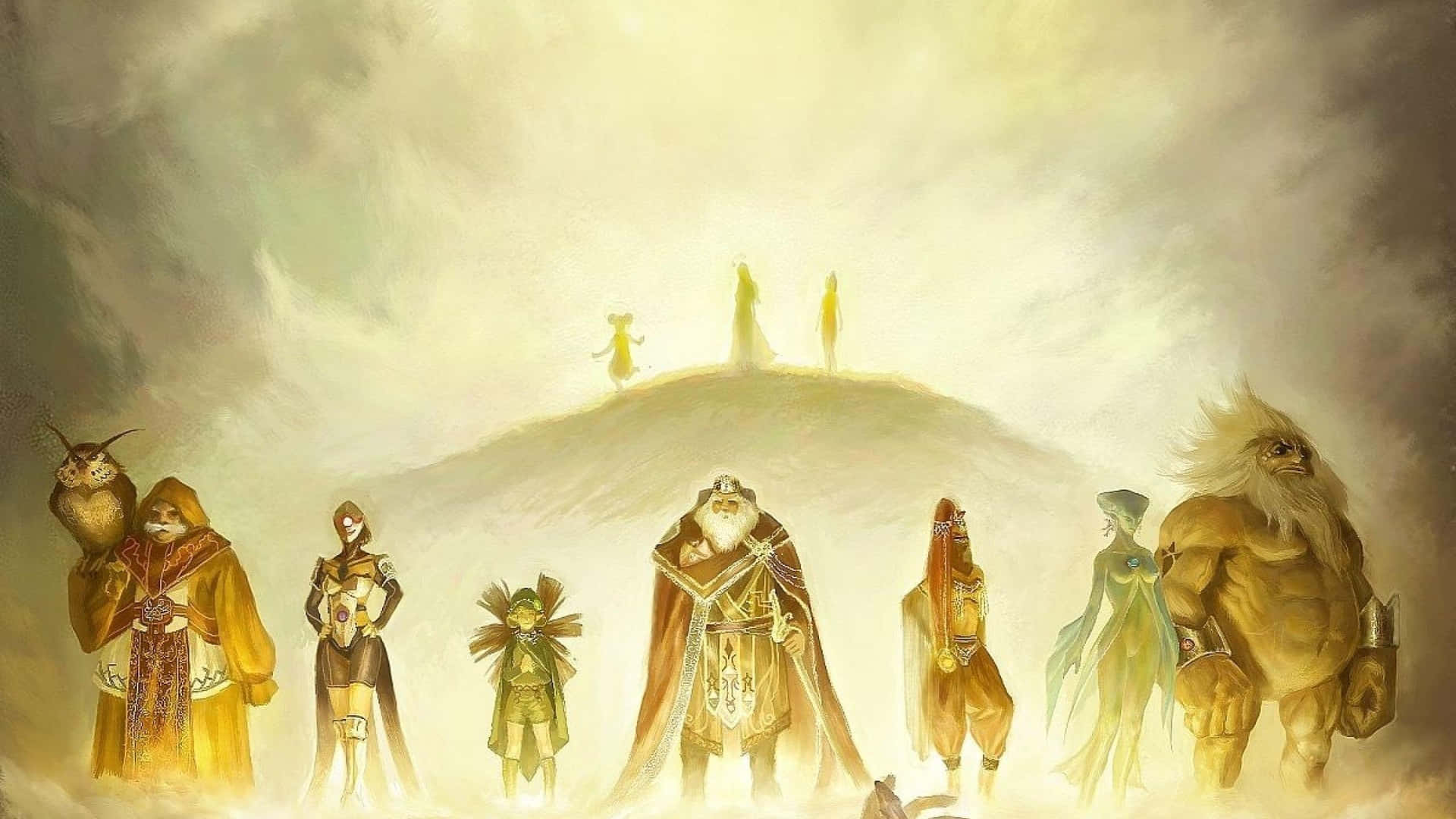 Erkundedas Reich Von Hyrule In Legend Of Zelda Twilight Princess Wallpaper