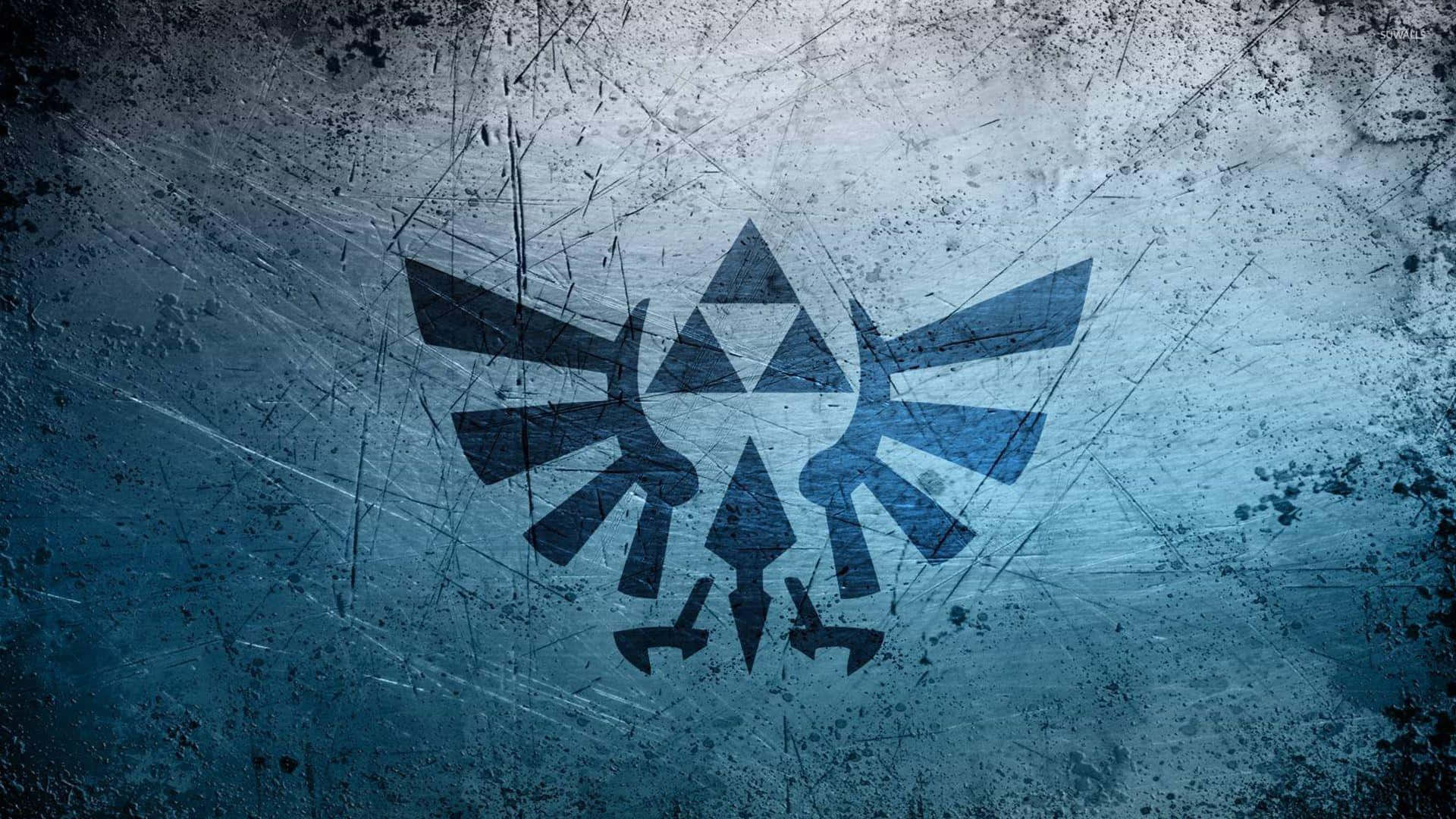 Blue Legend Of Zelda Twilight Princess Symbol Wallpaper