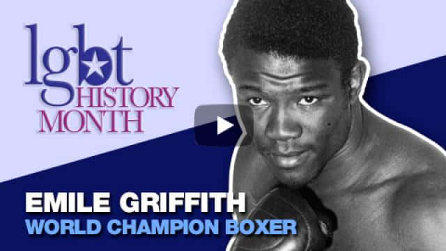 Legendary Boxer Emile Griffith In Action Wallpaper