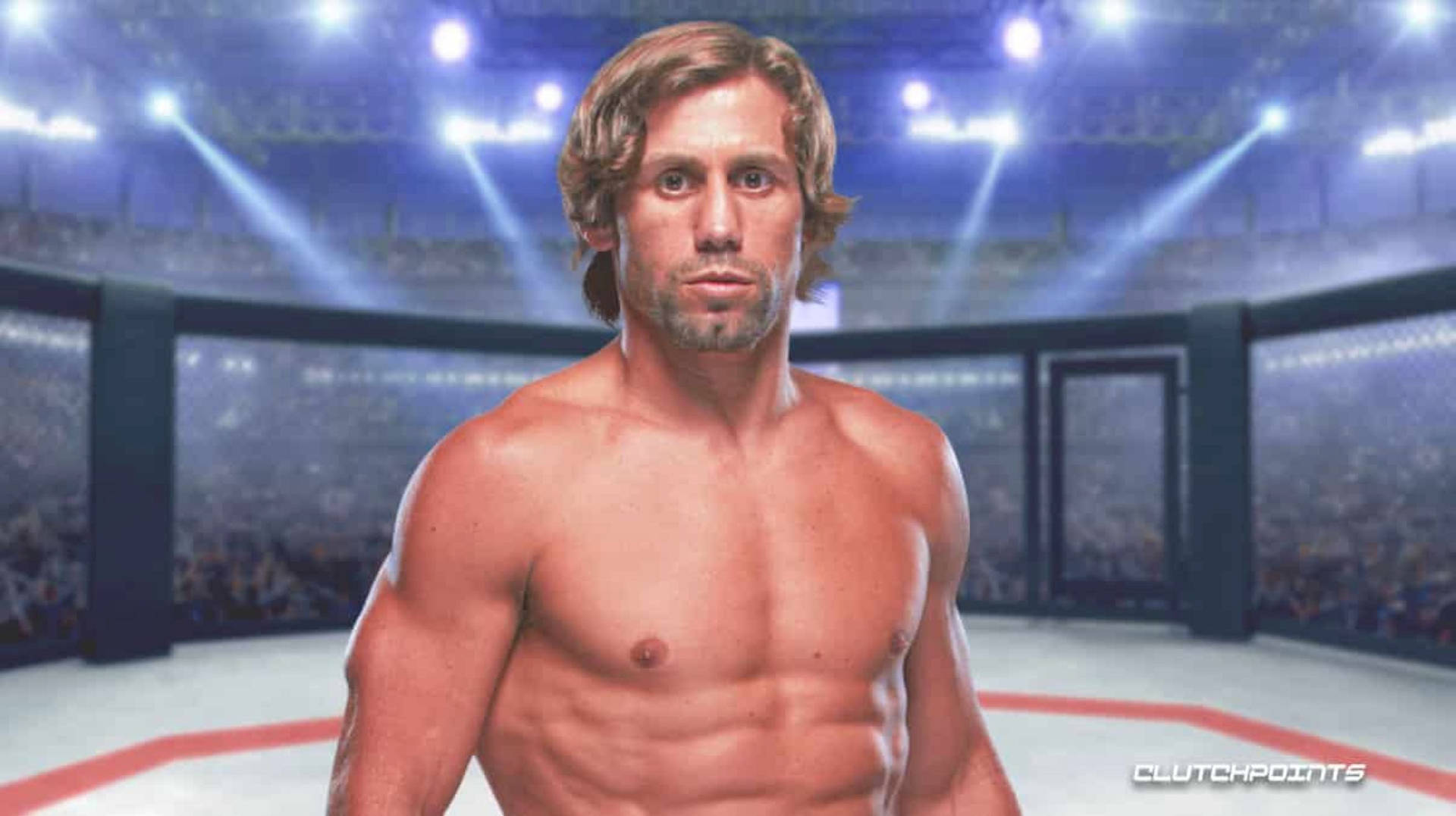 Legendary Mma Fighter Urijah Faber In Action Wallpaper