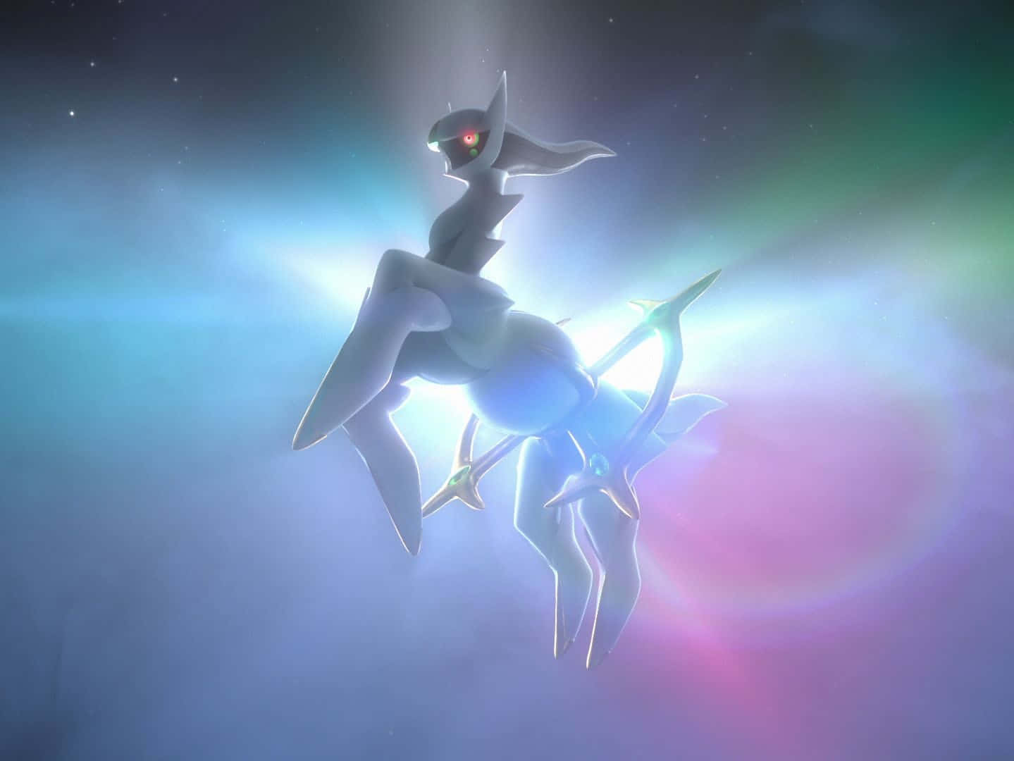 Bright Arceus Legendary Pokemon Picture