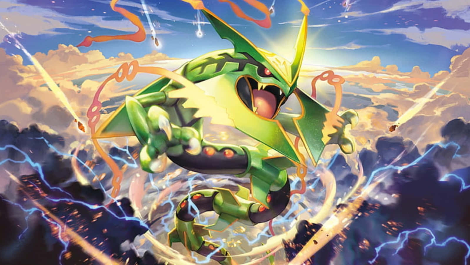 Rayquaza Legendary Pokemon Fan Art Picture