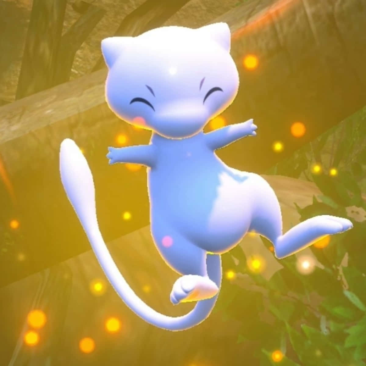 Imagemfofa Do Pokémon Lendário Mew.