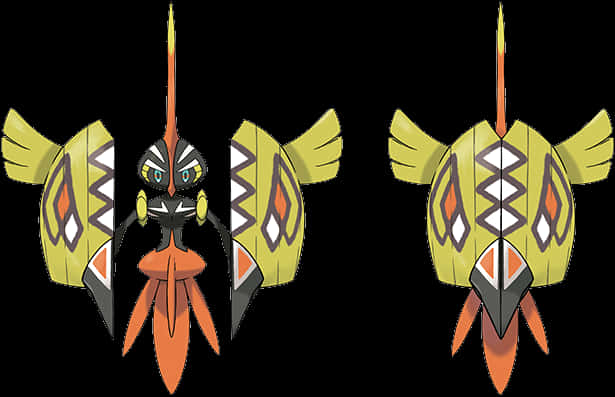 Legendary Pokemon Tapu Koko Artwork PNG