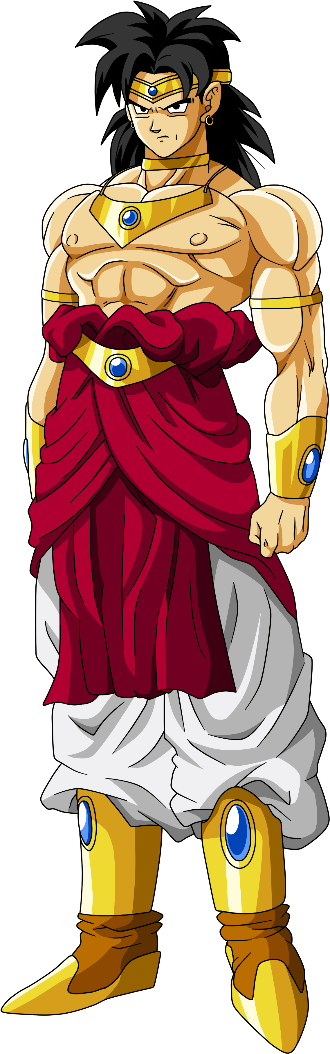 Legendary Saiyan Broly Full Body PNG