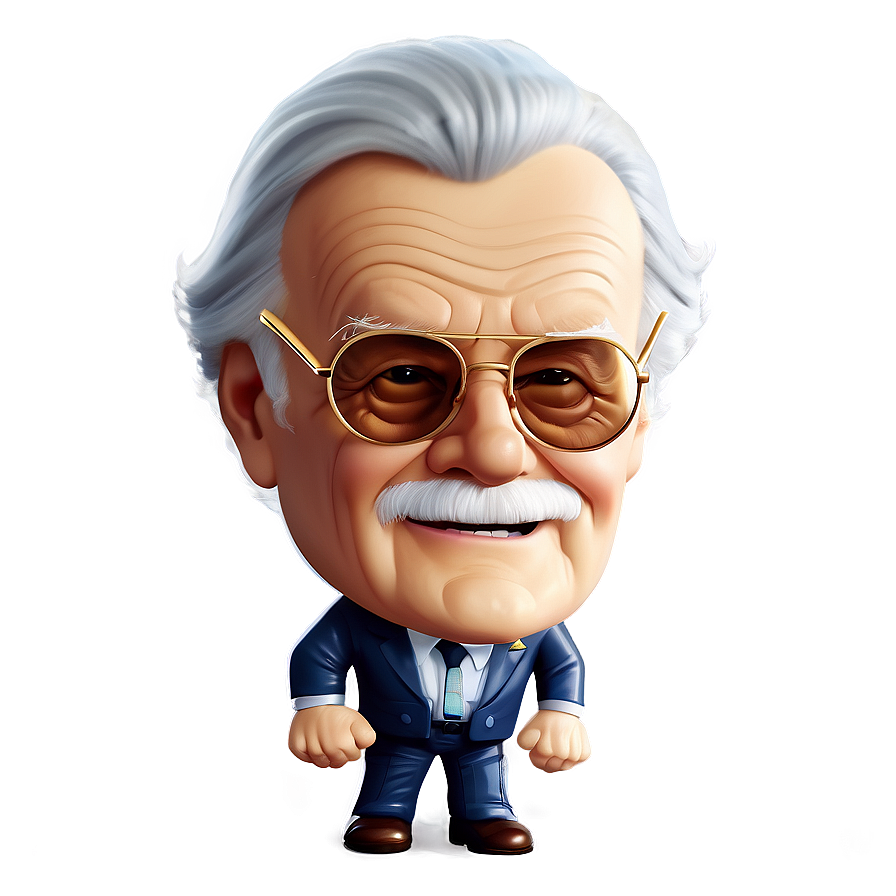 Legendary Stan Lee Illustration Png 34 PNG