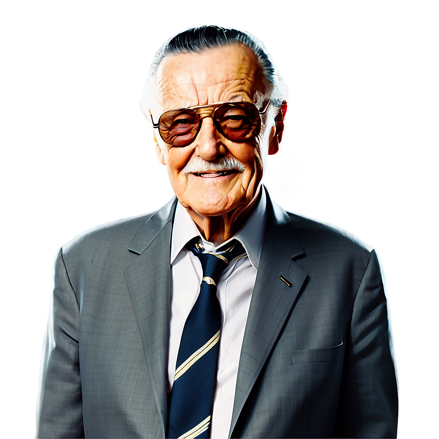 Legendary Stan Lee Illustration Png Ccg PNG