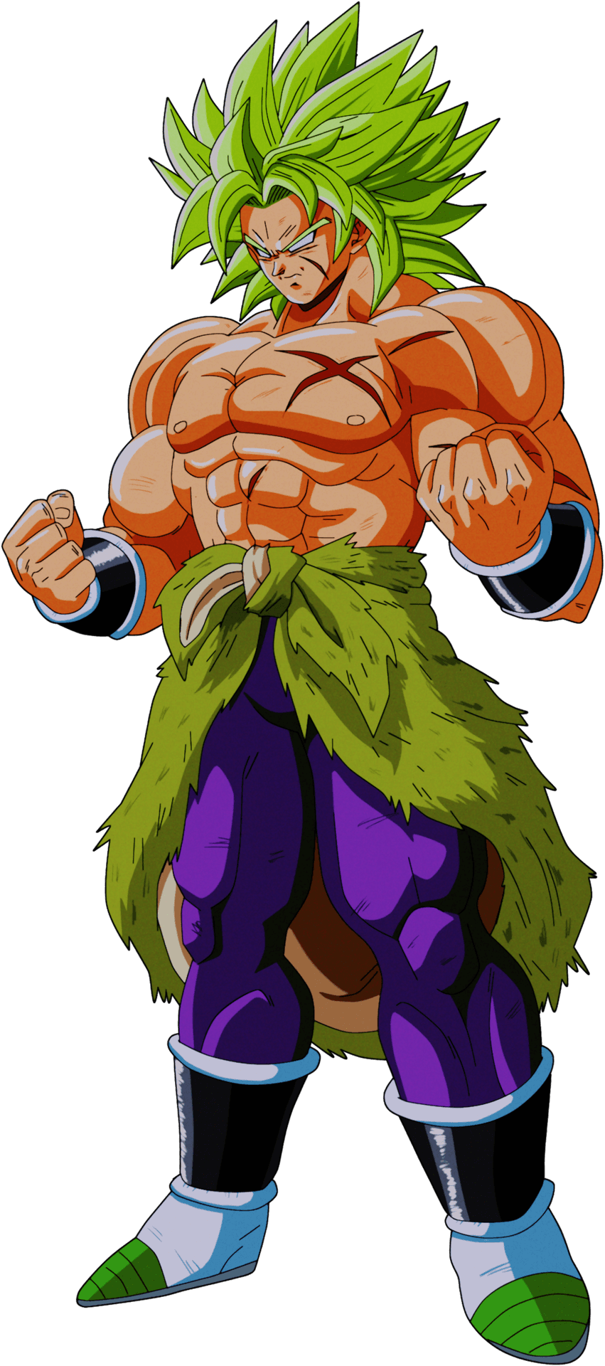 Legendary Super Saiyan Broly Full Power PNG