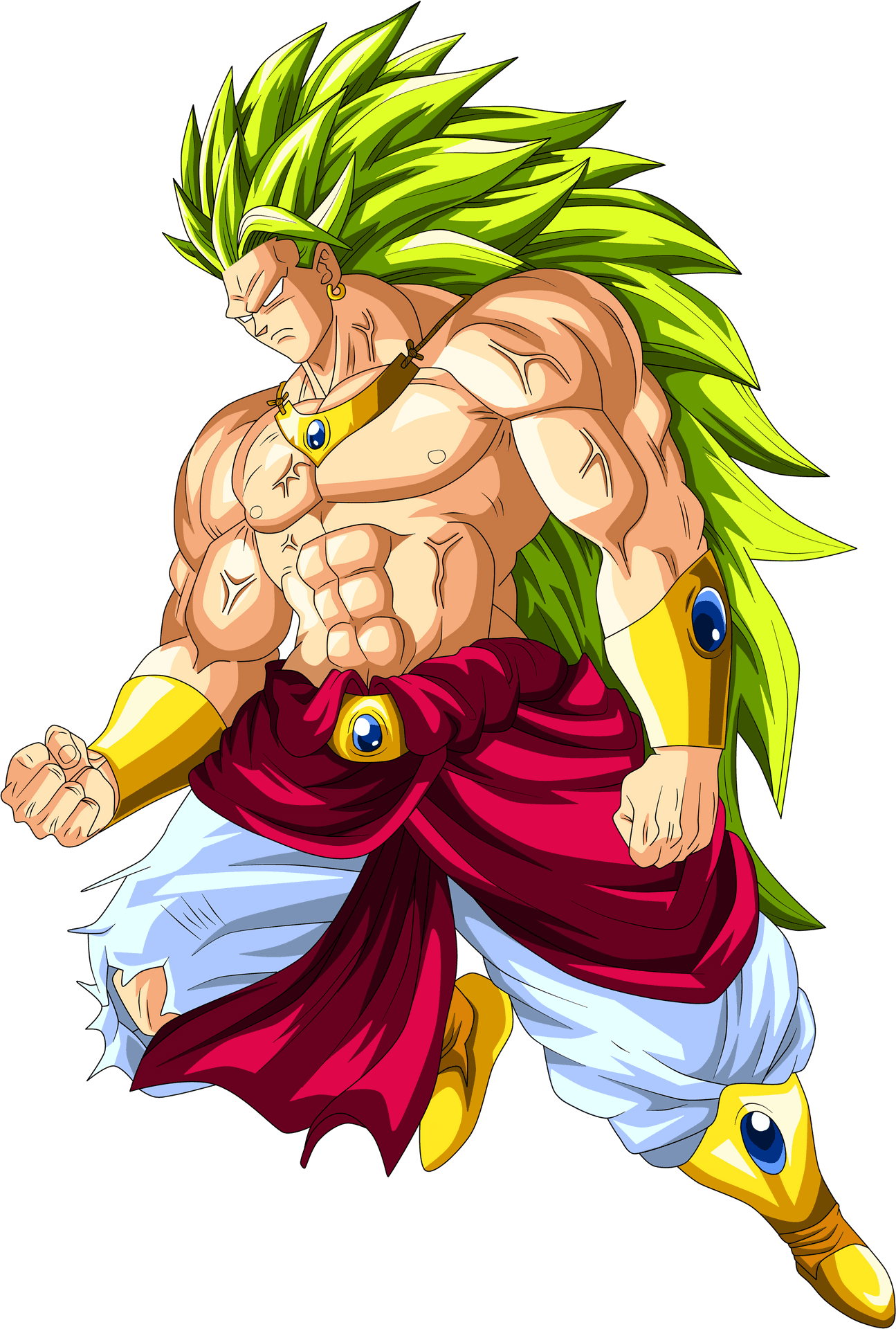 Legendary Super Saiyan Broly Illustration.png PNG