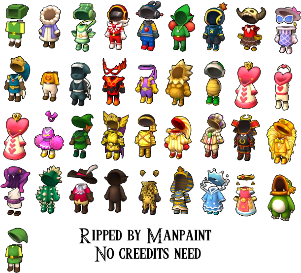 Legendof Zelda Character Sprites PNG