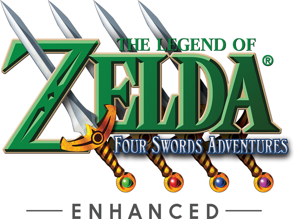 Legendof Zelda Four Swords Logo PNG